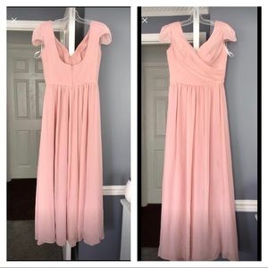 Blush Bridesmaid Dress